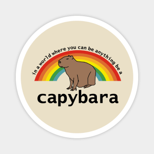 Funny-Animals Capybara Magnet